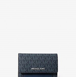 Jet Set Medium Signature Logo 2-in-1 Wallet